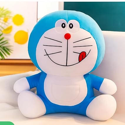 ADDY TOYS Doraemon Soft Toy|Lovable, Huggable, Cute Lovely Cartoon|Premium gift for any ocassion & Home Decoration|35 cm-Pack of 1|