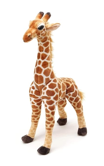 ADDY TOYS Giraffe Soft Toy|Stuffed Animal with Flexible Wire Frame|Cuddly Non-Toxic Safari Plush Toy|Premium gift for any ocassion & Home Decoration|35 cm-Pack of 1|