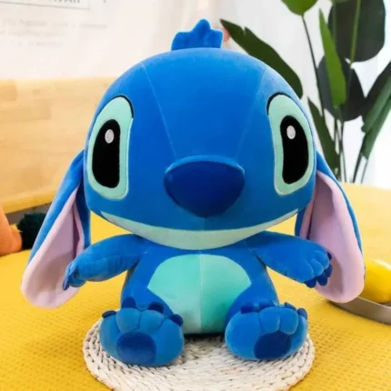 ADDY TOYS Stitch Blue Plush Soft Toy|Cute & Cuddly Stitch Stuffed Toy|Blue|Plush, Lovable, Huggable, Adorable, Stuffed Soft Toy|Premium gift for any ocassion & Home Decoration|35 cm-Pack of 1|